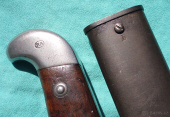 Argentinská vojenská mačeta/tesák M1909 - 6