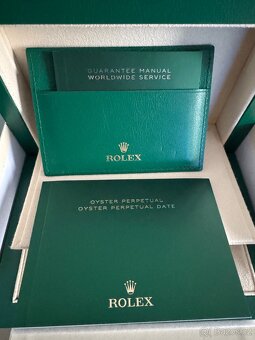 ROLEX OYSTER PERPETUAL 36 MM BLUE - 6