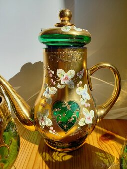 Novoborské sklo zelené - 6