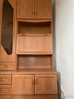 Prodám hnědou obývací stěnu - 6