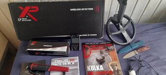 ŠPIČKOVÝ DETEKTOR KOVŮ XP DEUS DOHLEDÁVAČKA LOPATKA NŮŽ PŘÍS - 6