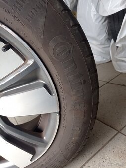 Alu kola Peugeot, letní pneu Continental 195/ 60 R16 H XL - 6