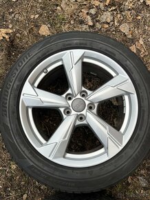 Prodám alu Audi 5x112 r18 zimní pneu 235/55/18 - 6