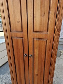 Skrin Dřevo 39x72 výška 188 cm - 6