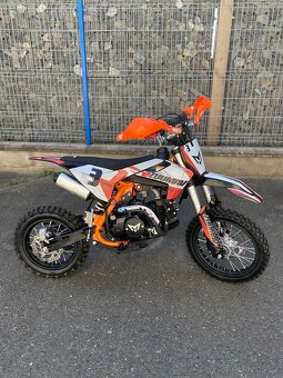 Pitbike Zuumav S3 125cc 14/12 - oranžová - 6