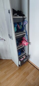 Rohová patrová postel Alina - 6