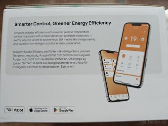 Termohlavice k radiátoru set 3ks NOVÉ - 6