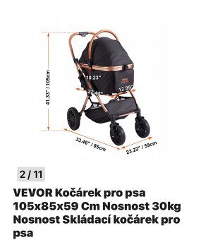 Kočárek pro psy - 6