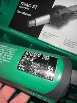 Leister TRIAC ST skoro nový s příslušenstvím - 6