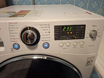 Automatická parní pračka LG 1400 ot/mim - 6