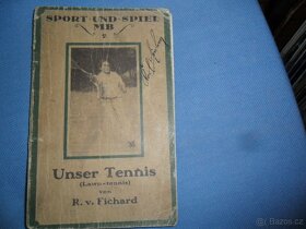 tenis René Lacoste, R.v. Fichard, pravidla házená, odbíjená - 6