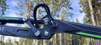 Vyvážečka, vyvážecí vlek, hydraulická ruka, jeřáb - 6