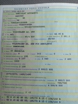 VW T4 transporter 2.5I benzin 5ti valec vysoky long 4x4 - 6