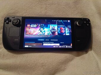 Steam deck LCD - 256 GB + 1 TB SD - perfektní stav - 6