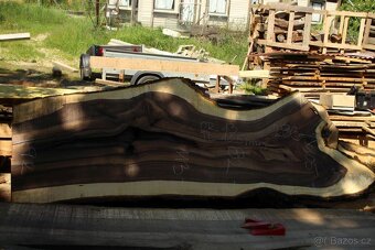 XXL ořechové fošny až 130 cm široké - 6