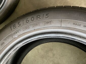 prodám letní pneumatiky 185/60/15 Dunlop celá sada - 6