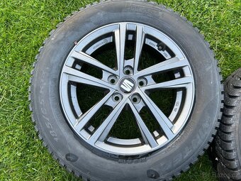ALU kola Seat Ibiza se zimními pneu - 6
