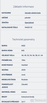 Silniční kolo Specialized Roubaix Comp - vel 56 - 6