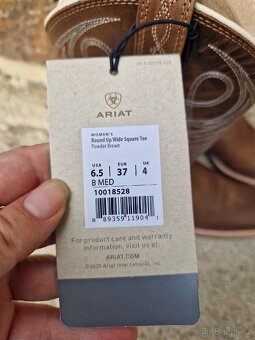 Westernové boty Ariat 37 - 6