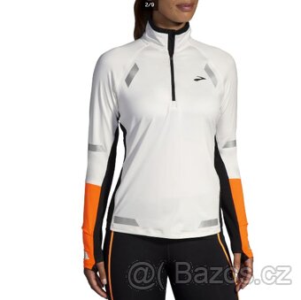 Běžecké triko svítivé BROOKS Run Visible Zip NOVÉ - 6