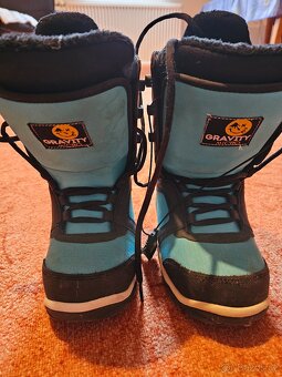 Snowboard Gravity 118 cm dětský + boty Gravity Micro vel.36 - 6