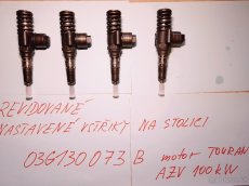 vw T5 revidované vstřikovače 2,5 TDi a 1,9 TDI  možno sada - 6