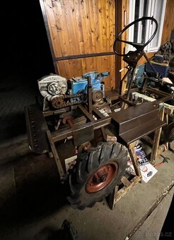 Traktor domácí výroby čz 175 - 6