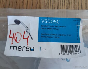 základní sprcha, sprchový set Mereo VS005C - 6