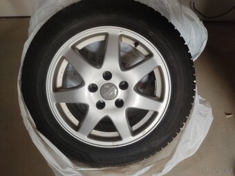 ALU disky R16 ET50, pneu 205/55, 5x 112mm + penu - 6