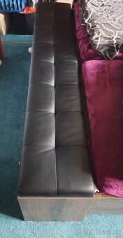 Postel 180x200 + lavice s úložným prostorem - 6