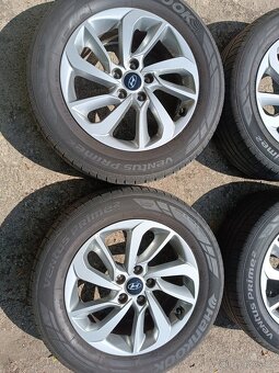 Hyundai Tucson - alu 7x17 et51. + čidla + letní 225/60/17 - 6