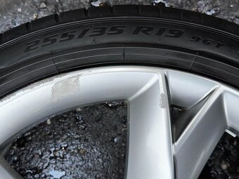 Original ALU kola Audi 19" 8,5J ET32 letní pneu 235/35/R19 - 6