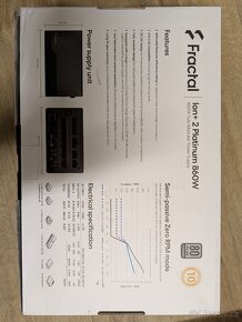 Fractal Design Ion+ 2 Platinum 860W, PC 4600Kč - 6