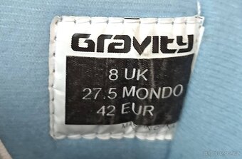Boty na Snowboard GRAVITY vel. 42 (délka stélky 27,5cm) - 6