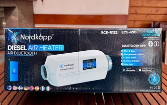 Horkovzdušné naftové topení Nordkapp AIR 5 kW Bluetooth - 6