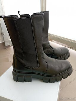 Kožené dámské kotníkové - 6