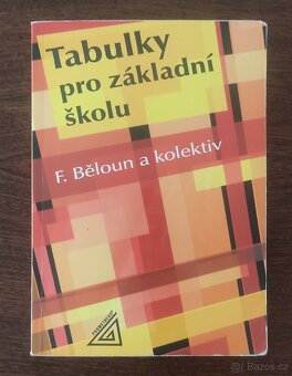 Mix učebnic : tabulky & vzorce, čítanka a jiné - 6