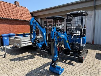 Minibagr mikrobagr minirýpadlo RIPPA R15 - 6