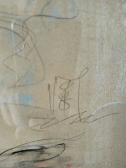 obraz NAHÁ TANEČNICE, sign. Jaroslav Štika - 6