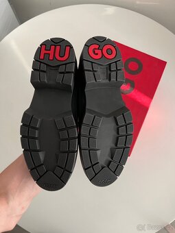 Nové kožené pánské boty HUGO BOSS v. 43 - 6