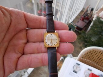 pekne zlacene damske funkcni hodinky prim rok 1974 s etui - 6