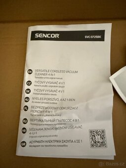 Vysavač Sencor svc 0725bk - 6