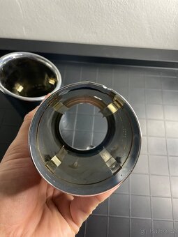 KONCOVKY VÝFUKU TLUMIČE CHROM 2 KUSY PRO AUDI - 6