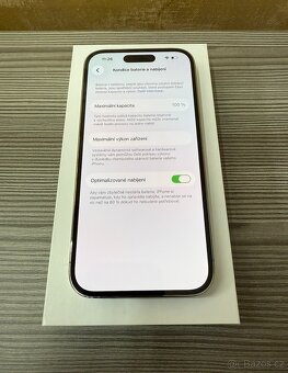 Apple iPhone 14 Pro 256GB zlatá, Top stav, baterie 100% - 6