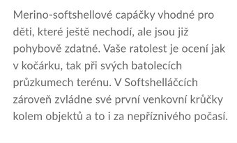 Softshellové capáčky s merinem - 6