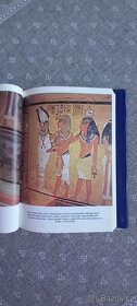 Egyptská soška, keramika + kniha - 6
