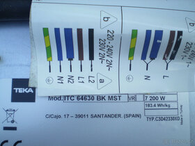 Indukční varná deska Teka ITC 64630 MST BK - 6