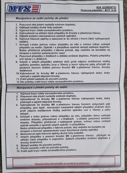 Posuvná přepážka MTX 9-30 / Kia Sorento - 6