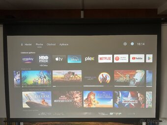 Prodám herní projektor BenQ X500i + el.plátno - 6