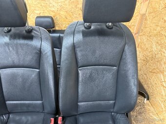 KOMPLETNÍ ČERNÝ KOŽENÝ INTERIÉR BMW F10 - 6